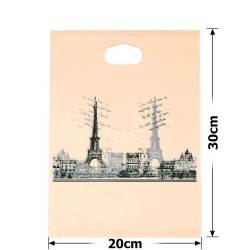 Набор подарочных целлофановых пакетов 20мкм 20x30см 100шт (15139)