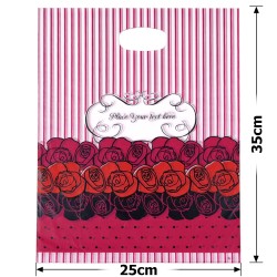 Набор подарочных целлофановых пакетов 20мкм 25x35см 100шт (15143)