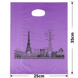 Набор подарочных целлофановых пакетов 20мкм 25x35см 100шт (15150)