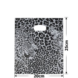 Набор подарочных целлофановых пакетов 20мкм 20x25см 100шт (15157)