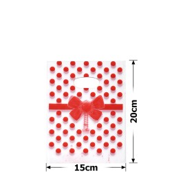 Набір подарункових целофанових пакетів 20мкм 15x20см (15270)