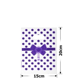 Набір подарункових целофанових пакетів 20мкм 15x20см (25880)