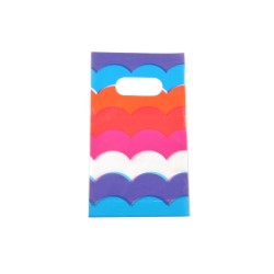 Набір подарункових целофанових пакетів 20мкм 9x15см 50шт (4743)