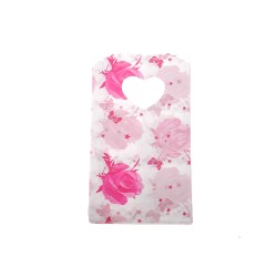 Набір подарункових целофанових пакетів 20мкм 9x15см 50шт (4745)