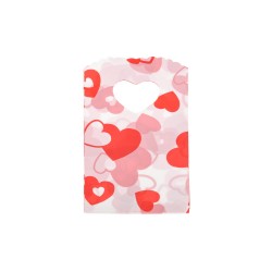 Набір подарункових целофанових пакетів 20мкм 9x15см 50шт (4746)