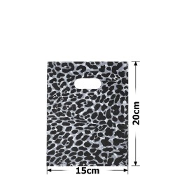 Набір подарункових целофанових пакетів 20мкм 15x20см (8414)