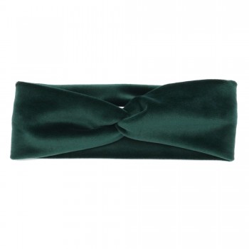 Пов'язка-чалма з велюрової тканини (15909)