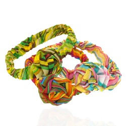 Набір пов'язок для волосся з бантиком (4033)