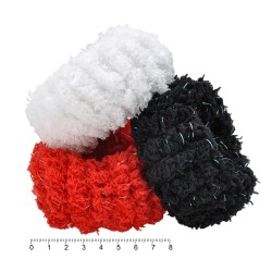 Набір резинок для волосся махровий (1349)