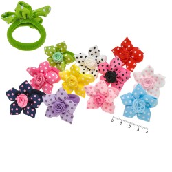 (04-13548) Набор резинок-бантов для волос
