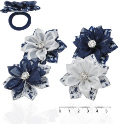 (74-14526) Набір резинок-бантів для волосся