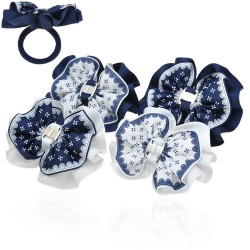 (77-14539) Набір резинок-бантів для волосся