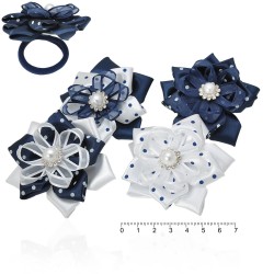 (84-14555) Набір резинок-бантів для волосся