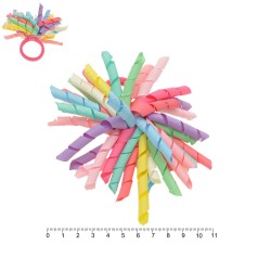 (02-14823) Набір резинок-бантів для волосся з рюшиками