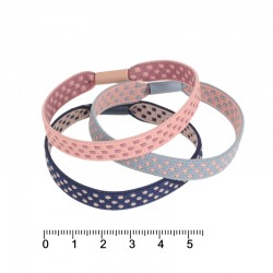 Набор плоских резинок для волос Точка (15205)