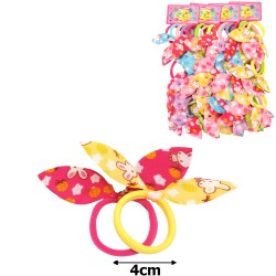 Набір резинок для волосся солоха з принтом зайчик (15301)