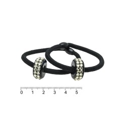 Набір резинок для волосся зі стразами (9466)