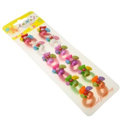 Набір дитячих резинок для волосся Вазон (741)