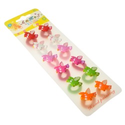 Набор детских резинок для волос Птичка (743)