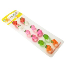 Набор детских резинок для волос Виноград (756)