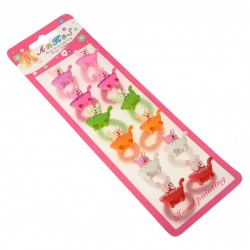 Набор детских резинок для волос Мишка (818)