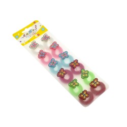 Набор детских резинок для волос Бабочка (838)