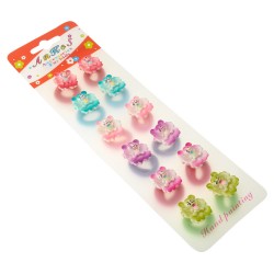 Набір дитячих резинок для волосся Мишка (880)