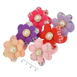 Набір дитячих резинок для волосся з бантиком (9828)