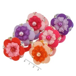 Набір дитячих резинок для волосся з бантиком (9830)