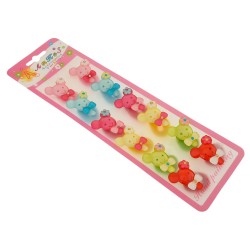 Набір дитячих резинок для волосся Ведмедик (994)