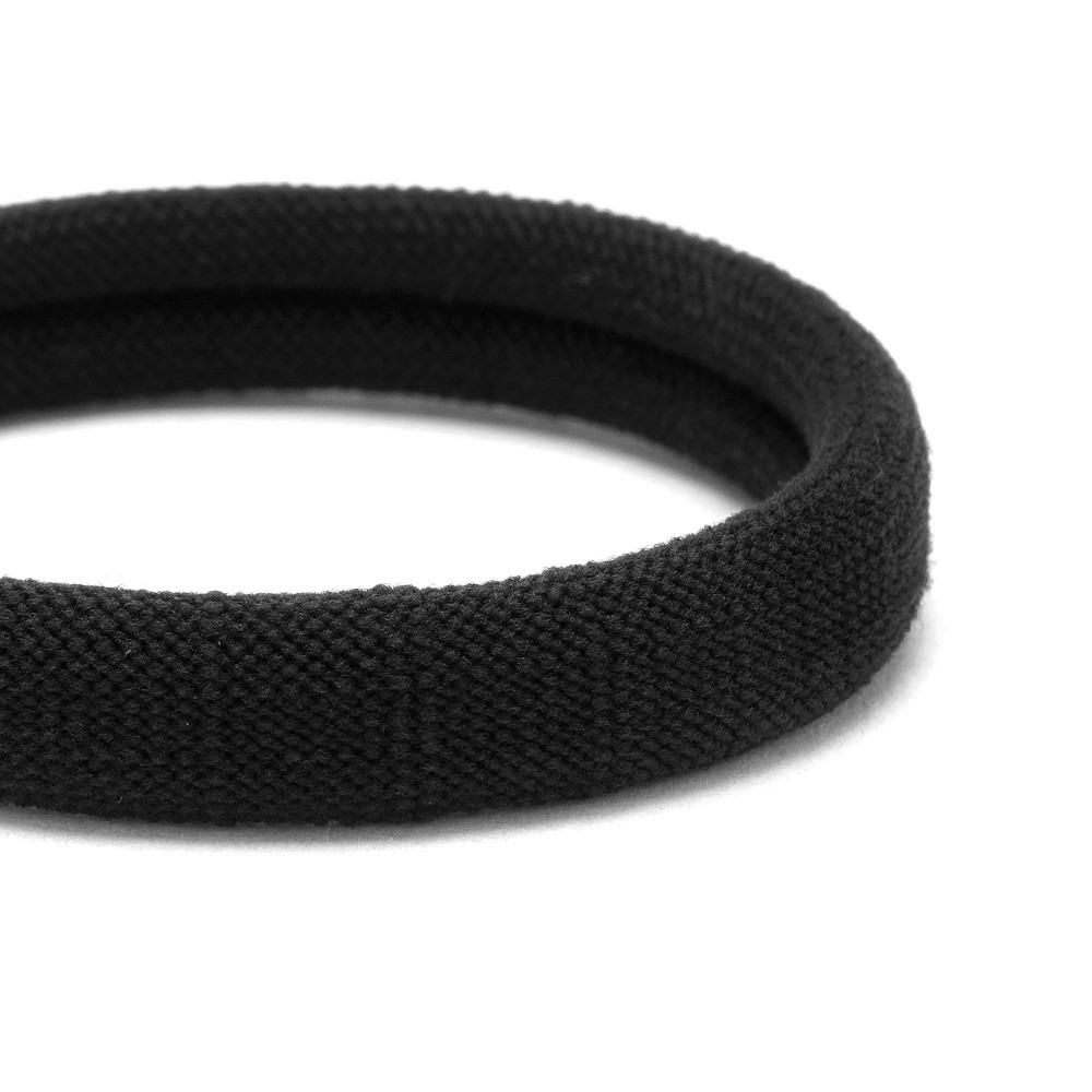 Набір гумок для волосся з мікрофібри Калуш 6см коричневий (30589) 3