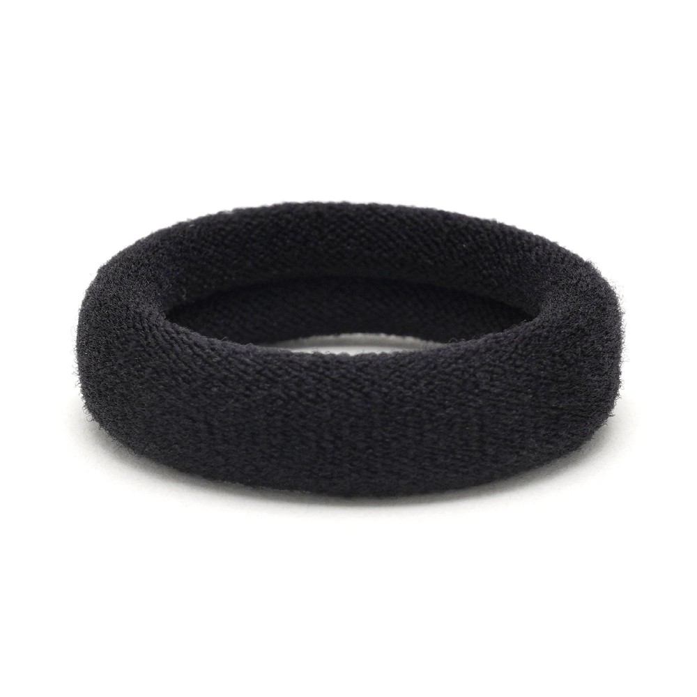 Набір гумок для волосся із мікрофібри Калуш 3.6см коричневий (30592) 2