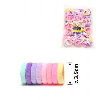 Набор резинок для волос из микрофибры Калуш 3.5см Candy mix (31292)