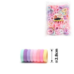 Набор резинок для волос из микрофибры Калуш 2.8см Candy mix (31293)