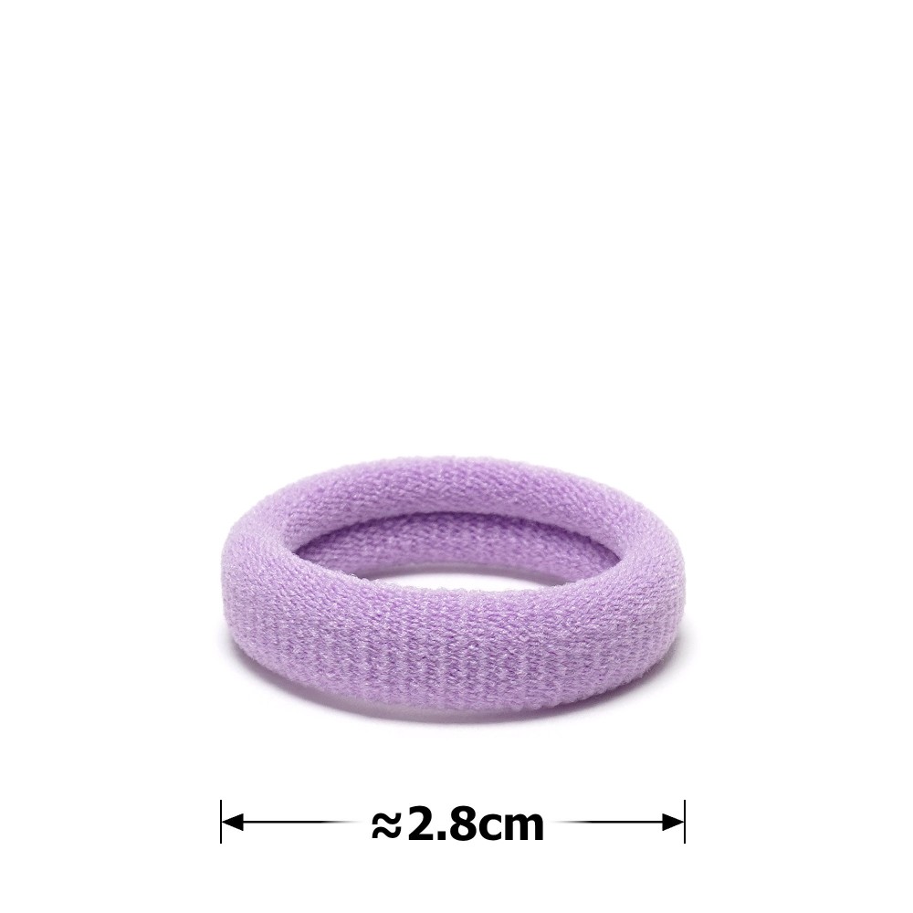 Набір резинок для волосся з мікрофібри Калуш 2.8см Candy mix (31293) 2