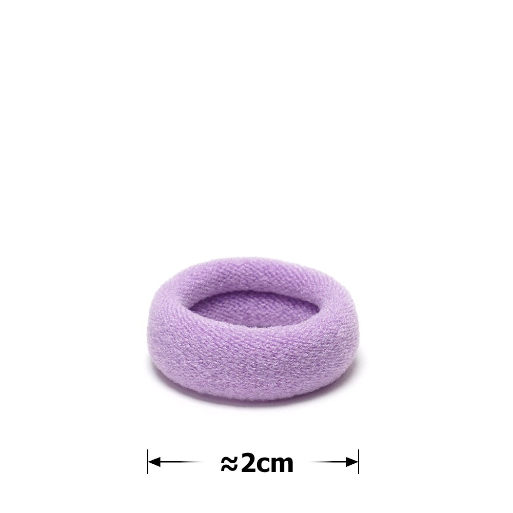 Набір резинок для волосся з мікрофібри Калуш 2см Candy mix (31294) 2