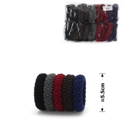 Набор резинок для волос из микрофибры (15-15184)