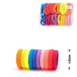 Набір резинок для волосся з мікрофібри (15-15186)