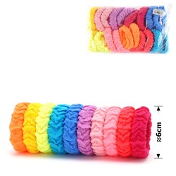 Набор резинок для волос из микрофибры (15-15215)