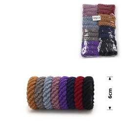 Набор резинок для волос из микрофибры (15-15318)