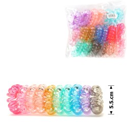 Набір великих резинок-пружинок для волосся 5.5см (15165) invisibobble