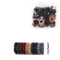 Набір резинок-пружинок для волосся 3.7см глянсовий (15328) invisibobble