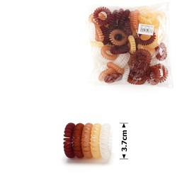 Набір резинок-пружинок для волосся 3.7см матовий (23253) invisibobble