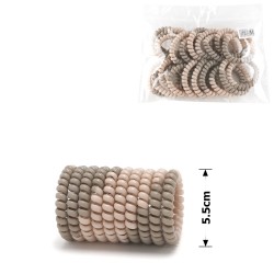 Набір резинок-пружинок для волосся 5.5см глянсовий (26234) invisibobble