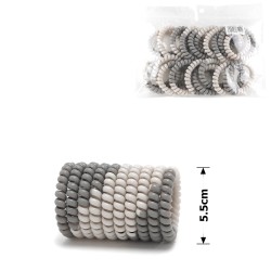 Набір гумок-пружинок для волосся 5.5см глянсовий (26235) invisibobble