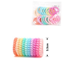 Набір резинок-пружинок для волосся 5.5см матовий (28612) invisibobble