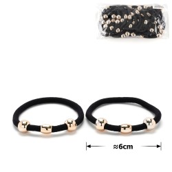 Набор резинок для волос с бусинками (12353)