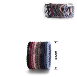 Набір плетених резинок для волосся (14935)