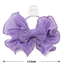 Резинка для волосся з бантиком (28429)