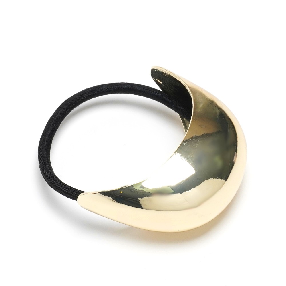 Резинка для волосся хвостова з прикрасою 5.8см (31763) 5